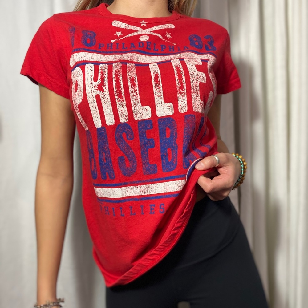 Phillies baseball tee
